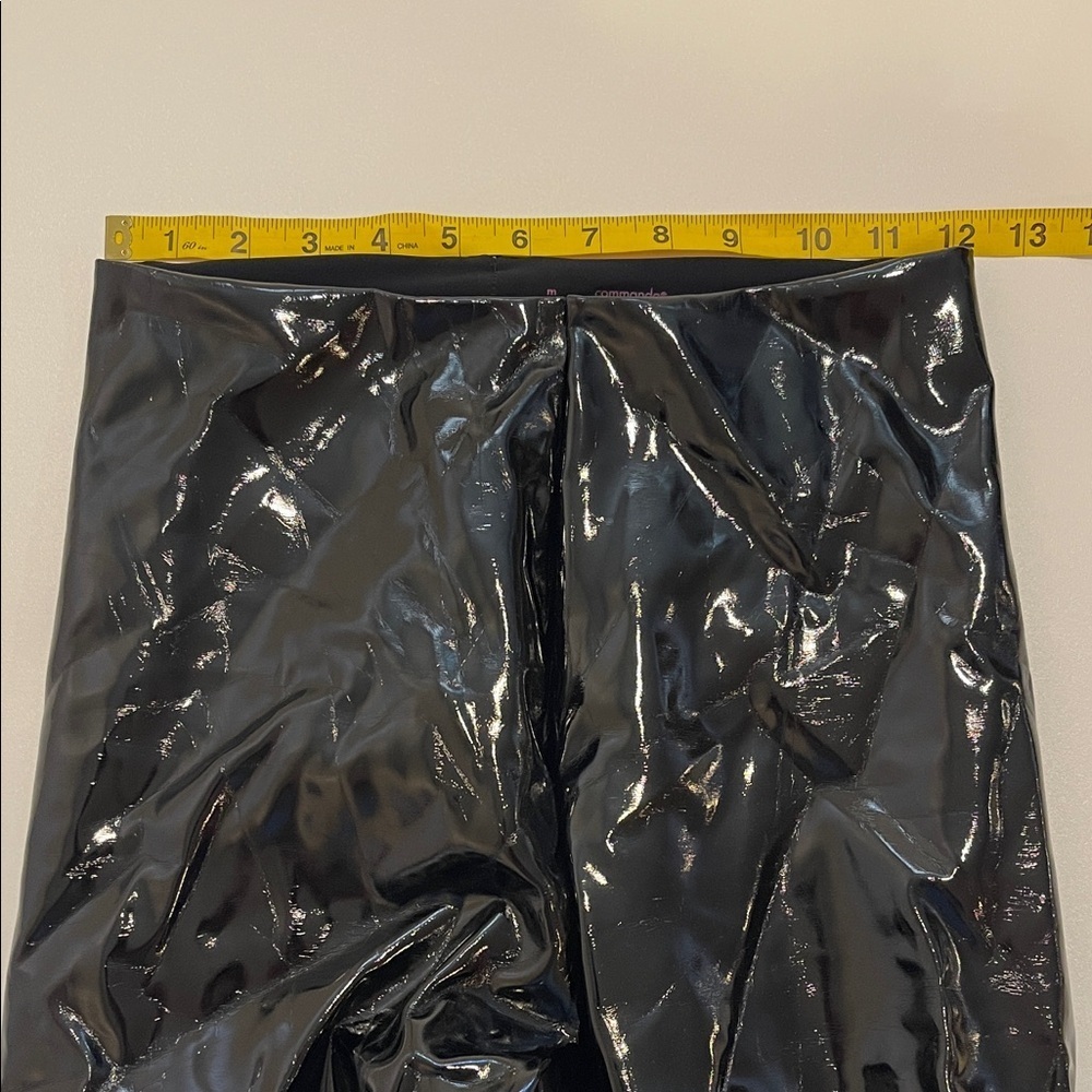 Commando Faux Patent Leather Glossy Black Leggings - Picture 4 of 5